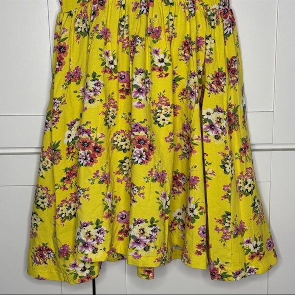 Y2K 2010s Aeropostale Mini Dress Sweetheart Floral Fairy Cottagecore Boho Whimsy - Picture 12 of 16